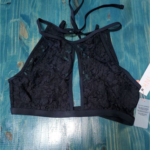 MINK Pink swim top bikini NWT large - Picture 6 of 12